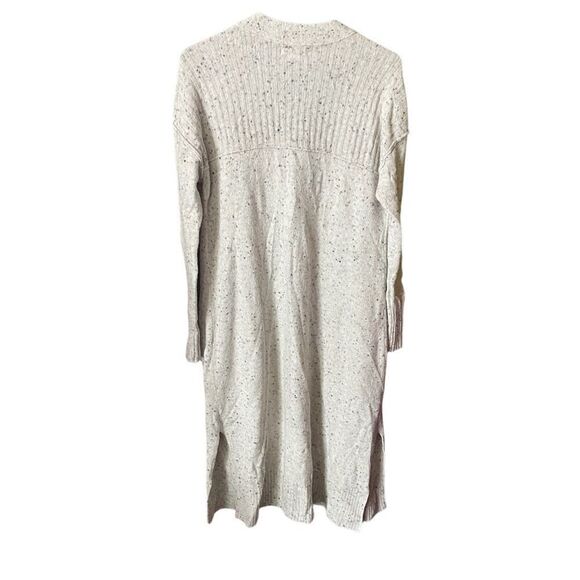 Ruby Moon size M oatmeal speckled duster cardigan. Anthropologie - Picture 2 of 6